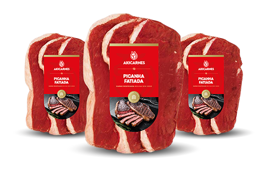 Picanha fatiada